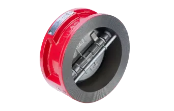 Обратный клапан двухстворчатый межфланцевый REON тип RSV30RED-T DN500 PN16